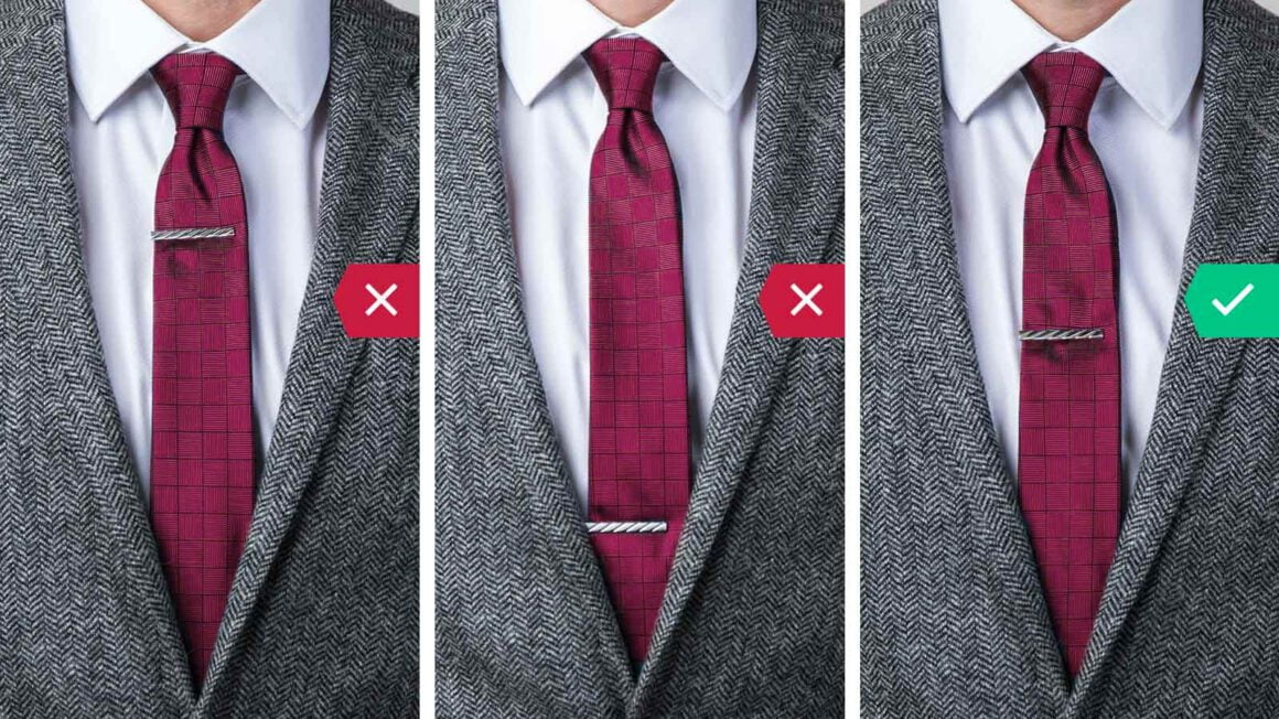 13. استفاده اشتباه از گیره کراوات