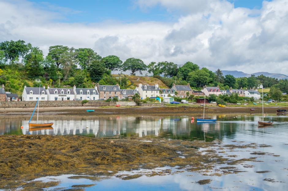 زیباترین روستاهای بریتانیا - 6. پلوکتون، هایلندز، اسکاتلند