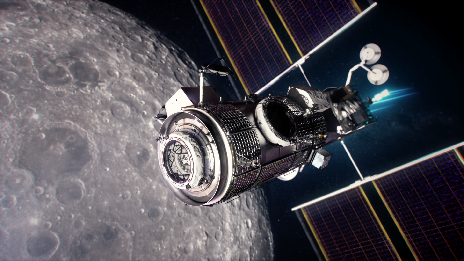 قرارداد پایگاه اسکان در ماه ناسا