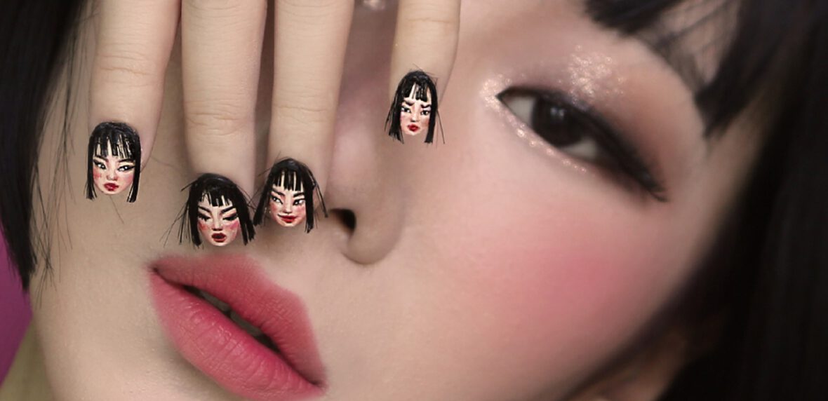 ترند ناخن مودار فرانکنشتاین