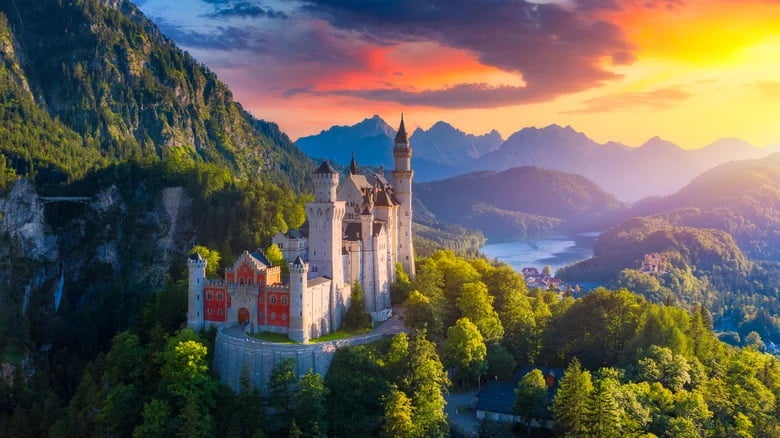 قلعه ای در آلمان