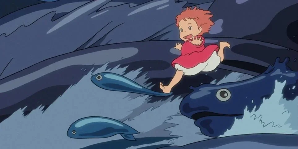 Ponyo فیلم های زیبای استودیو جیبلی