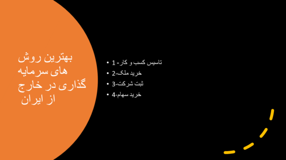 روش های سرمایه گذاری در خارج از ایران