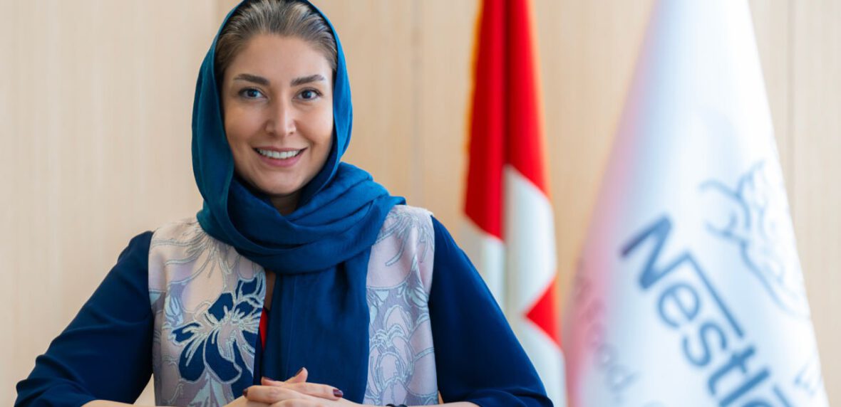 الناز سخائیان اولین مدیر ایرانی شرکت نستله ایران