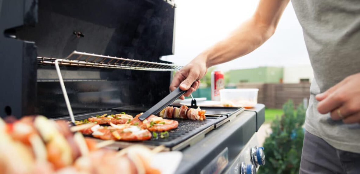 دود کردن کباب پز